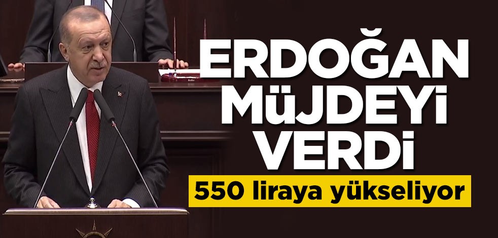 Başkan Erdoğan'dan büyük müjde: Yüzde 10 artacak