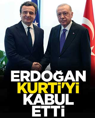 Erdoğan, Kurti'yi kabul etti