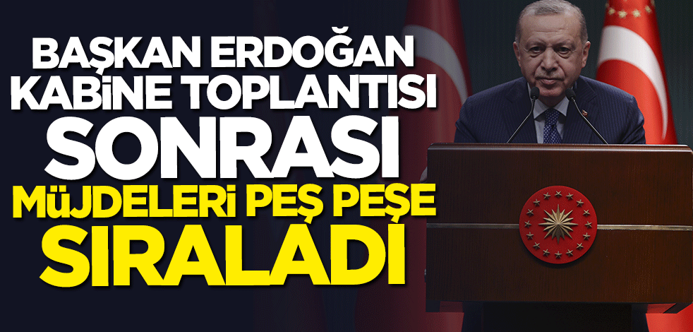 Başkan Erdoğan müjdeyi duyurdu! Konut alım-satımında yeni dönem