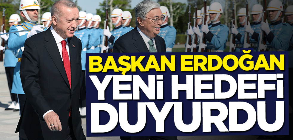 Başkan Erdoğan ortak basın toplantısında konuştu: Hedef 10 milyar dolar