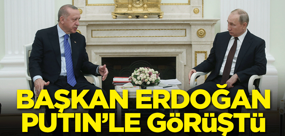 Başkan Erdoğan Rusya Devlet Başkanı Putin'le görüştü