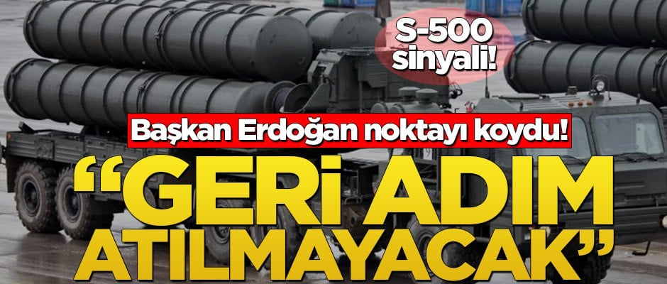 Başkan Erdoğan son noktayı koydu! "Geri adım atılmayacak"
