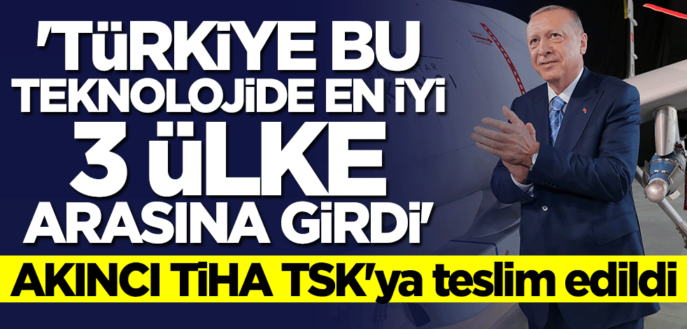 Başkan Erdoğan: Türkiye bu alanda dünyanın en ileri 3 ülkesinden biri oldu