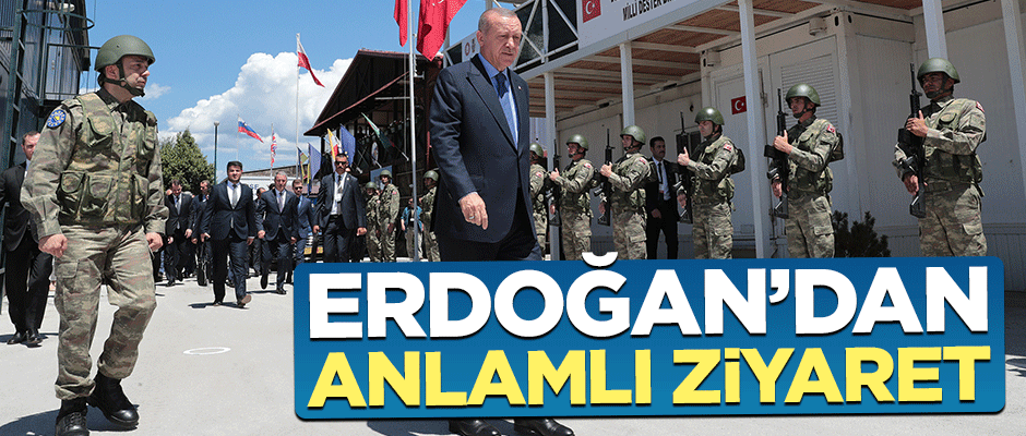 Başkan Erdoğan'dan anlamlı ziyaret