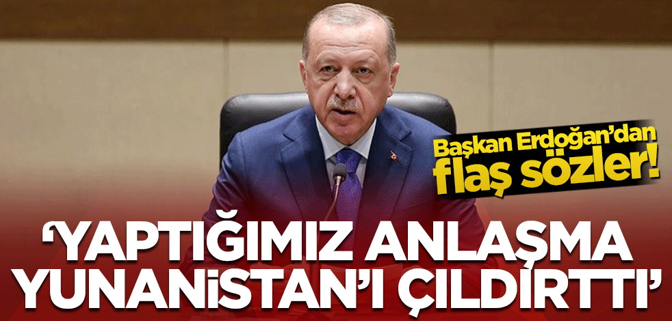 Başkan Erdoğan'dan flaş açıklama!