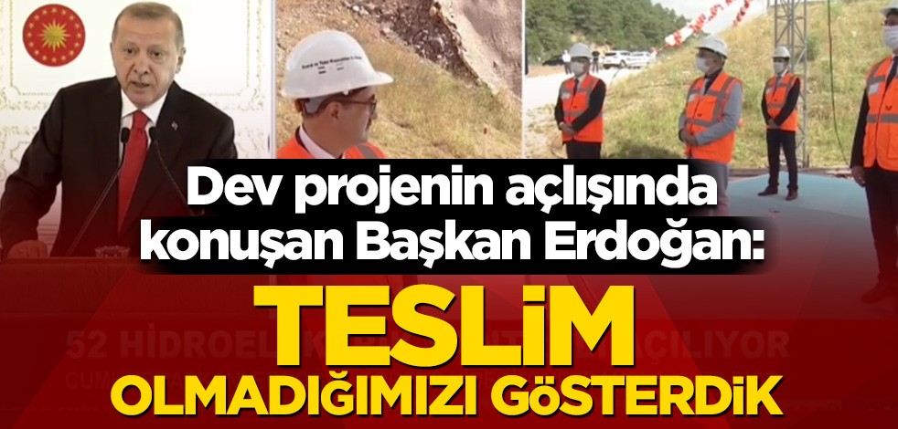 Başkan Erdoğan'dan flaş açıklamalar