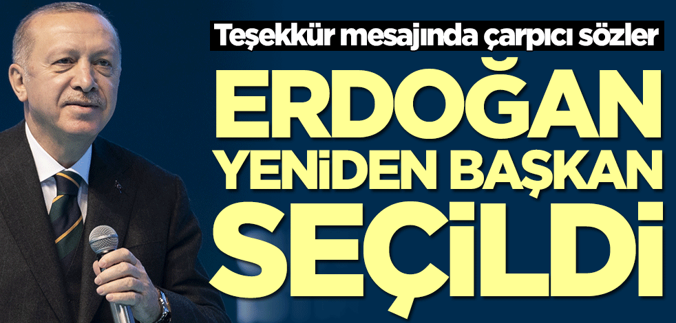 Başkan Erdoğan'dan flaş sözler: Onlar yollarına devam etsinler