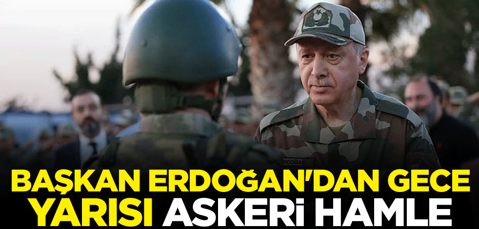 Başkan Erdoğan'dan gece yarısı askeri hamle! Kara, Deniz ve Hava Komutanlığı'ndaki atamalar Resmi Gazete'de
