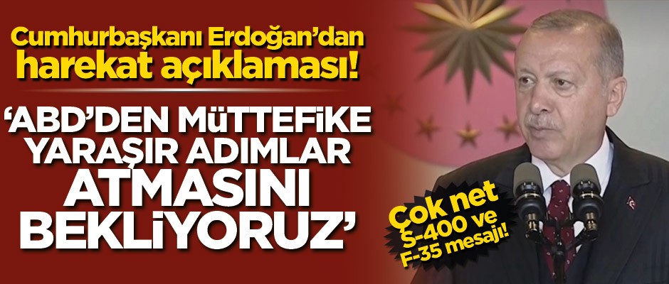 Başkan Erdoğan'dan harekat mesajı! 'ABD'den müttefike yaraşır adımlar atmasını bekliyoruz'