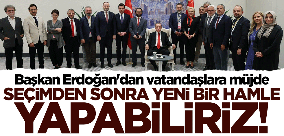 Başkan Erdoğan'dan heyecanlandıran "sosyal konut projesi" açıklaması