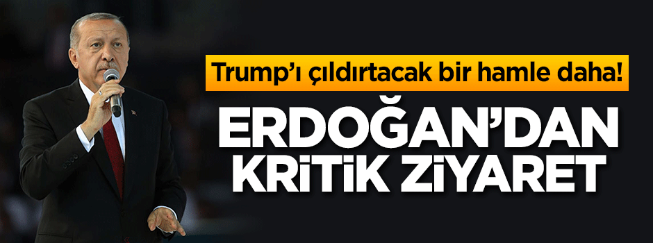 Başkan Erdoğan'dan İran'a kritik ziyaret!