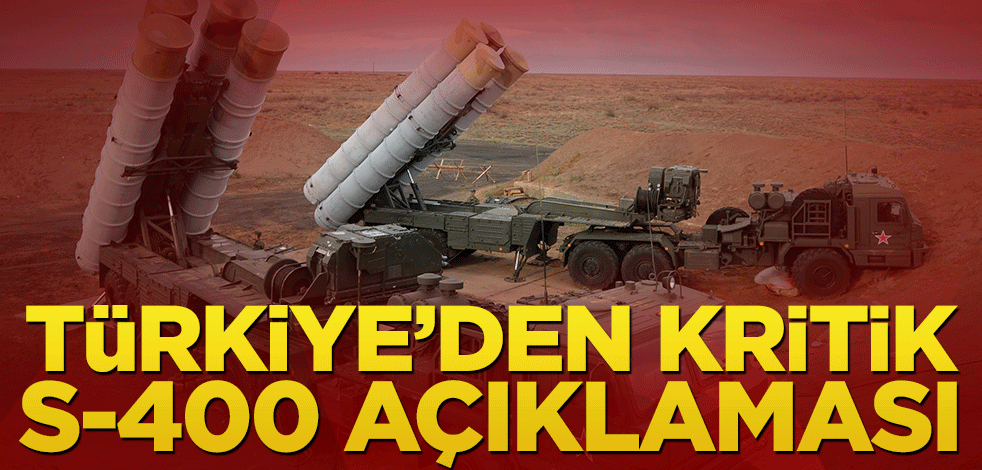 Başkan Erdoğan’dan kritik S-400 açıklaması