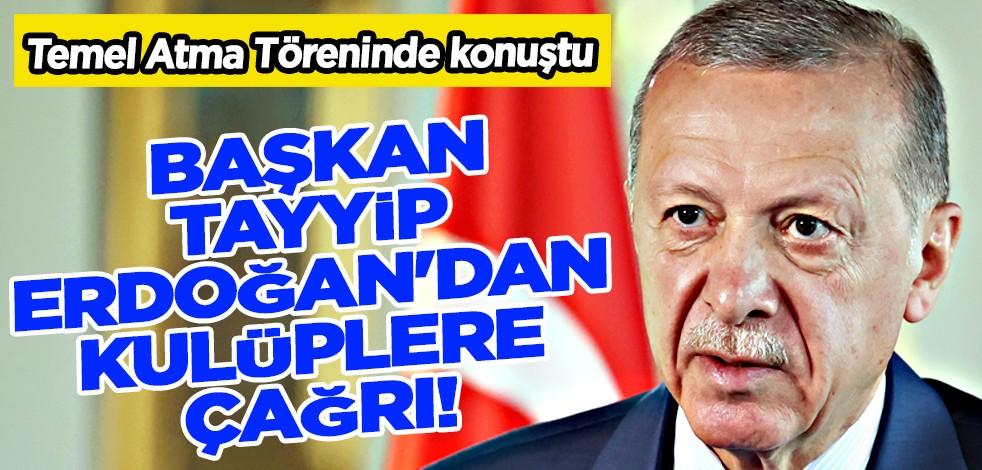 Başkan Erdoğan'dan kulüplere çağrı! Hayırda yarış bu: Tribünlerden paralar geliyor…