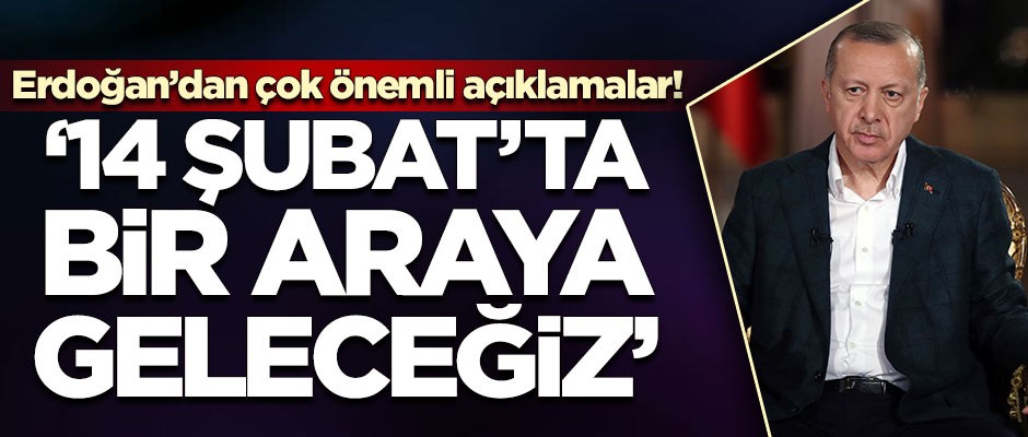 Başkan Erdoğan'dan önemli açıklamalar!
