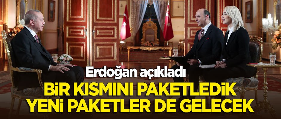 Başkan Erdoğan'dan önemli açıklamalar