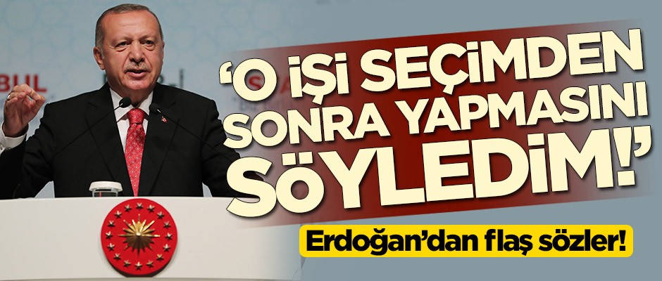 Başkan Erdoğan'dan önemli açıklamalar!