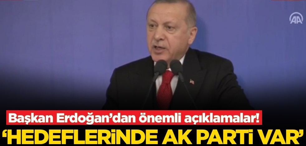 Başkan Erdoğan'dan önemli açıklamalar!