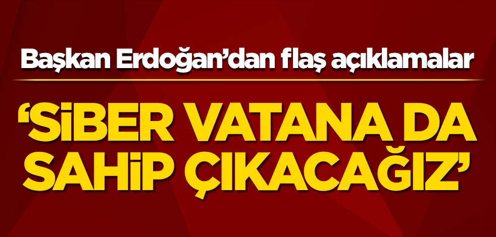 Başkan Erdoğan'dan önemli açıklamalar