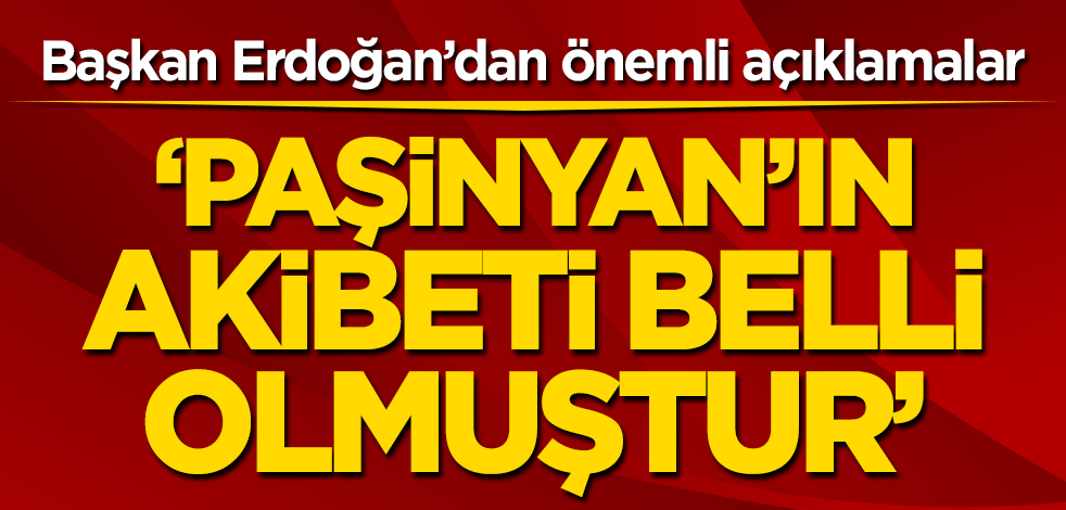 Başkan Erdoğan'dan önemli açıklamalar