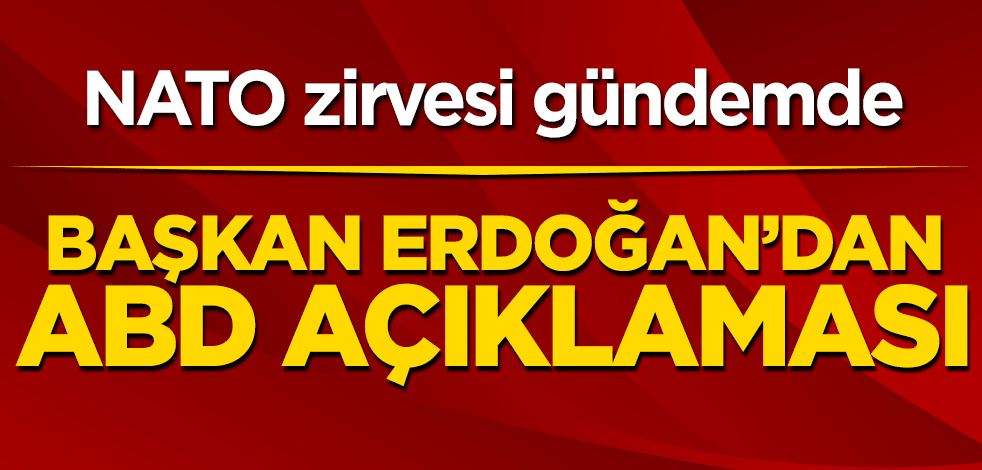 Başkan Erdoğan'dan önemli açıklamalar