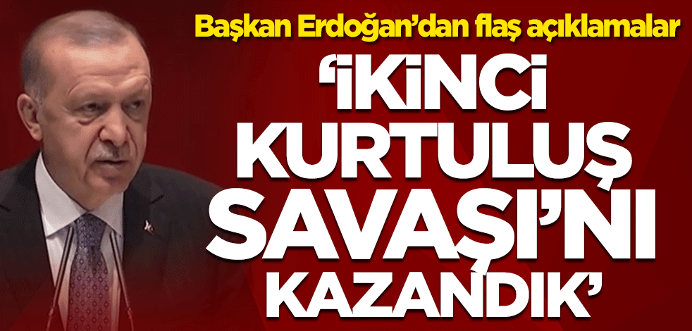 Başkan Erdoğan'dan önemli açıklamalar
