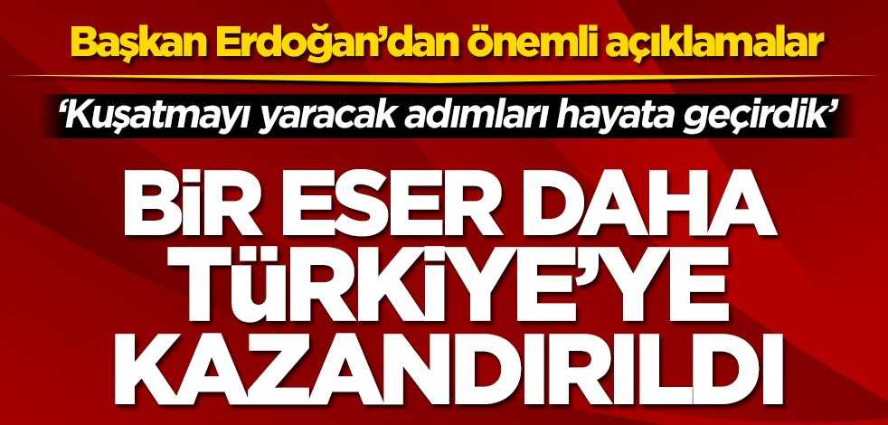 Başkan Erdoğan'dan önemli açıklamalar! Konya Şehir Hastanesi açıldı