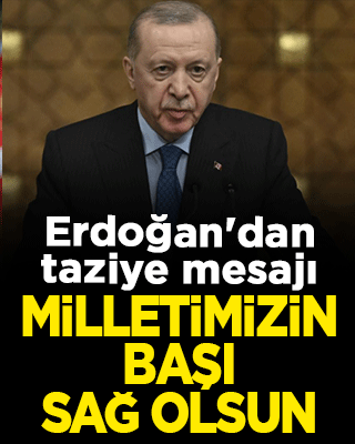 Başkan Erdoğan'dan şehit ailesine başsağ