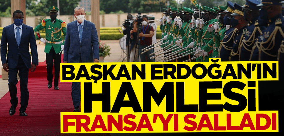 Başkan Erdoğan'ın Afrika ziyaretleri Fransız basınında!