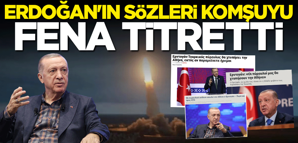 Başkan Erdoğan'ın "Tayfun" mesajı Yunanistan'ı titretti