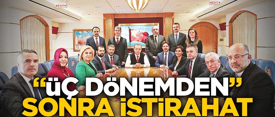 Başkan Paris dönüşü konuştu! AK Parti’de üç dönemden sonra istirahat