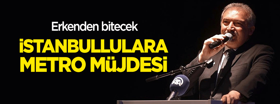 Başkan Uysal'dan İstanbullulara 'metro' müjdesi