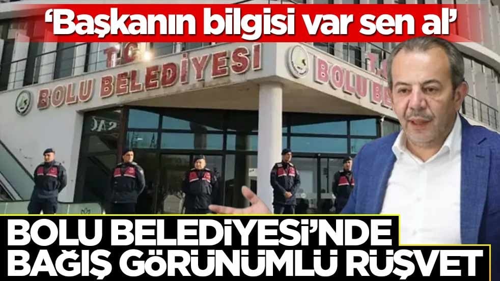 ‘Başkanın bilgisi var sen al!’ Bolu Belediyesi’nde bağış görünümlü rüşvet