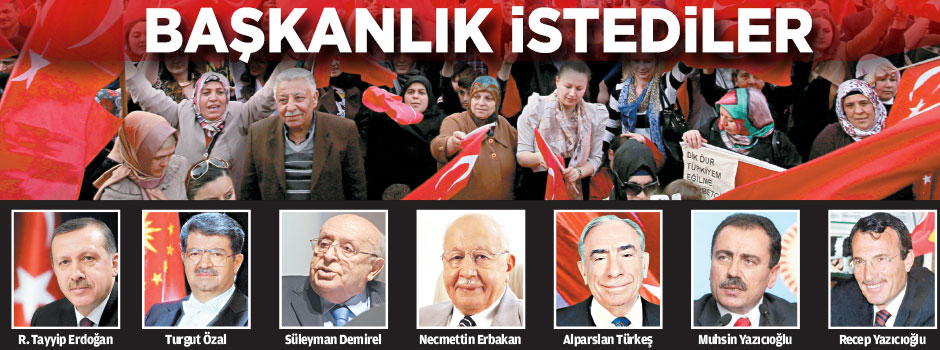 Başkanlık istediler