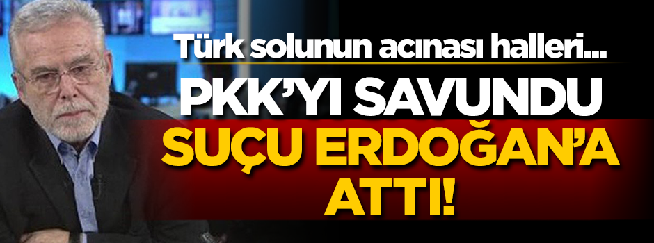 Baskın Oran terör örgütünü savundu: PKK Erdoğan'ın oyununa geldiği için...