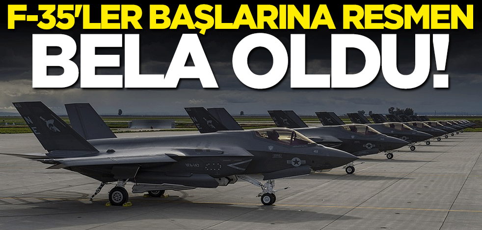 Başlarına resmen bela oldu! F-35'i dizginlemeye çalışıyorlar