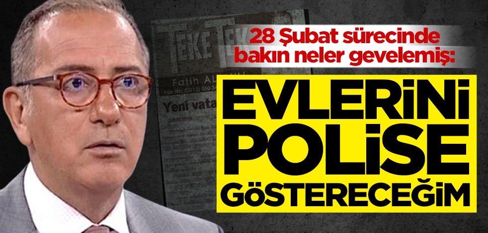 Başörtüsü düşmanı Fatih Altaylı, 28 Şubat sürecinde bakın neler gevelemiş!