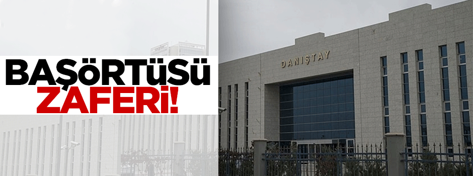 "Başörtüsü düzenlemesi"ne esastan iptal