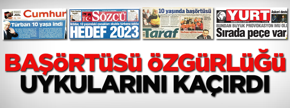 Başörtüsü kararı uykularını kaçırdı