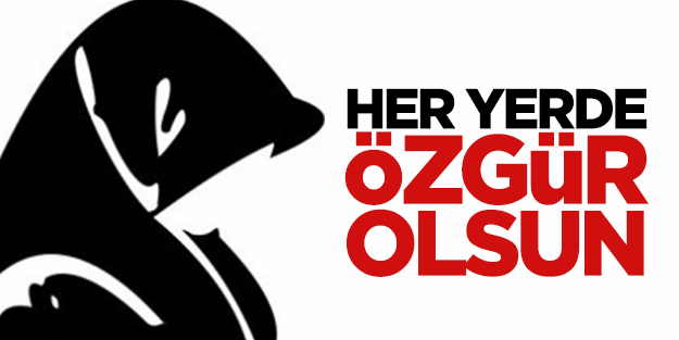 'Başörtüsü serbest olsun' eylemi