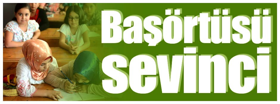 Basörtüsü sevinci