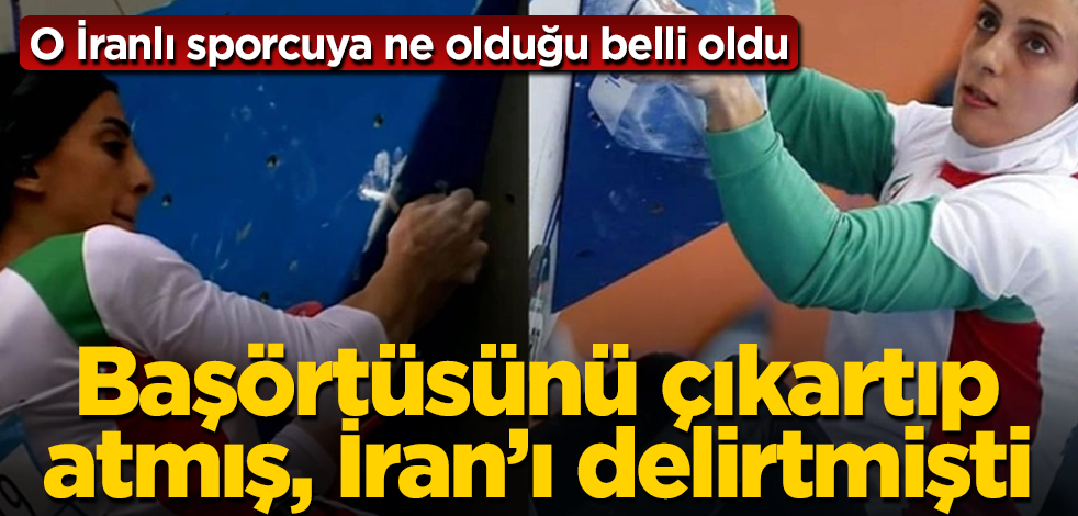 Başörtüsünü çıkartıp atmış, İran'ı delirtmişti! O İranlı sporcuya ne olduğu belli oldu