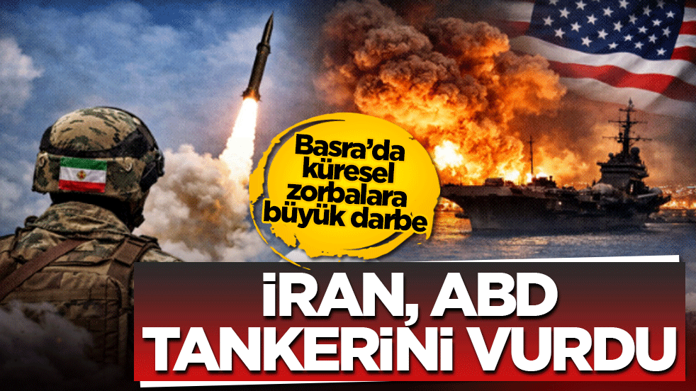 Basra’da intikam ateşi! İran Devrim Muhafızları duyurdu: ABD tankerini vurduk, alevlere teslim oldu