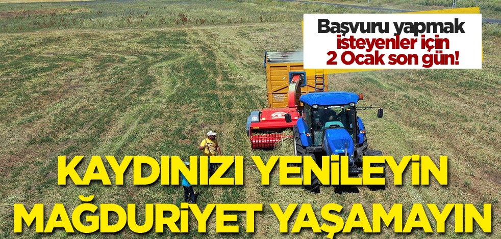 Başvuru yapmak isteyenler için 2 Ocak son gün! Kaydınızı yenileyin mağduriyet yaşamayın