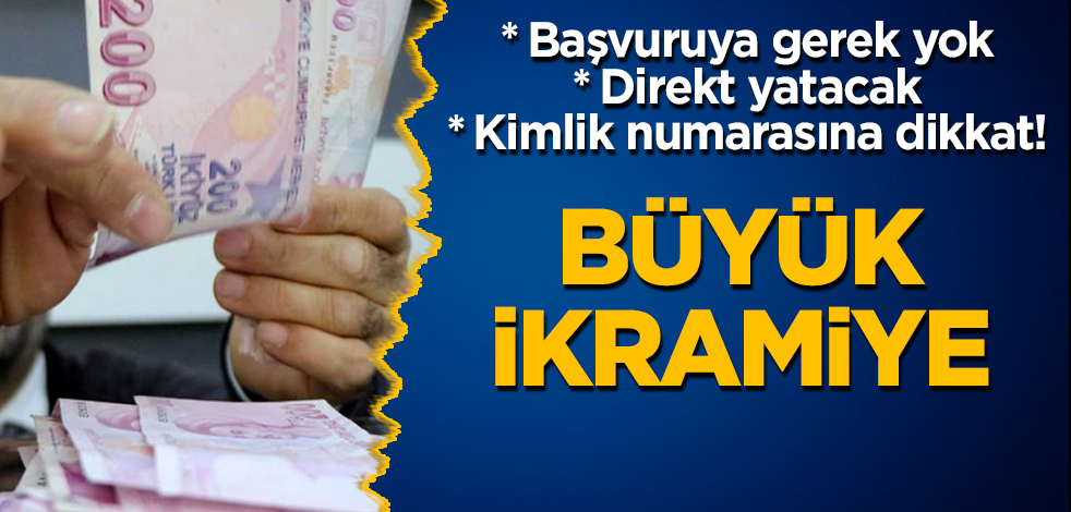 Başvuruya gerek yok! İşçilere büyük ikramiye! Direkt yatacak! T.C kimlik numarasına dikkat...