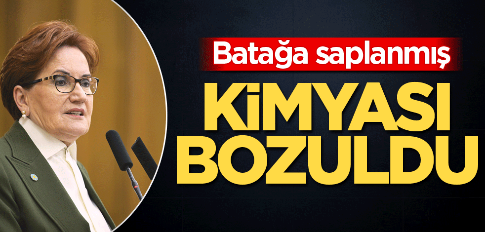 Batağa saplanmış! Kimyası bozuldu