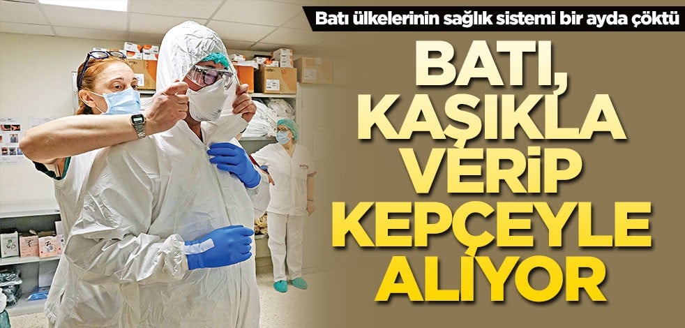 Batı, kaşıkla verip kepçeyle geri alıyor