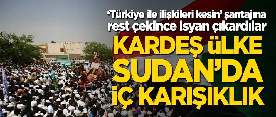 Batı kıskacındaki Sudan'da iç karışıklık!