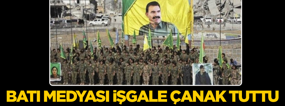 Batı medyası işgale çanak tuttu