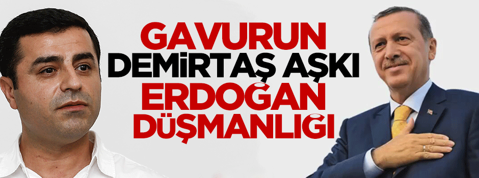 Batı medyasının Demirtaş aşkı, Erdoğan düşmanlığı