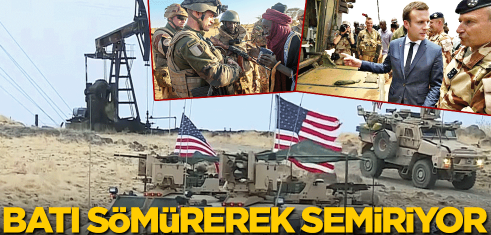 Batı sömürerek semiriyor